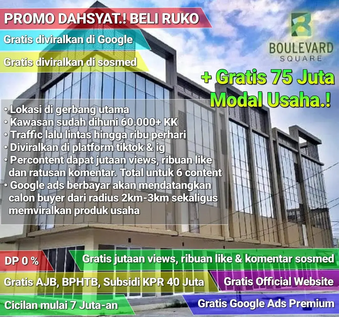Ruko Dijual